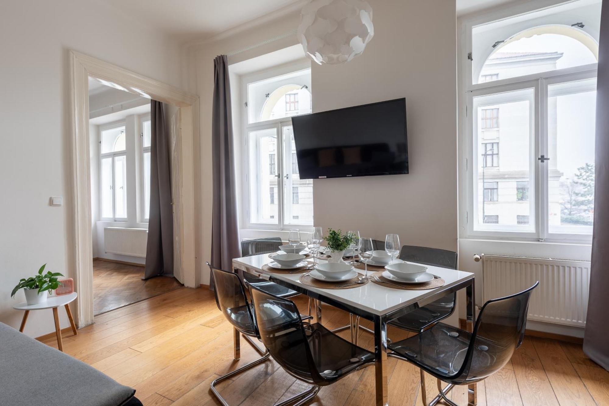 Residence Tesnov Apartment براغ المظهر الخارجي الصورة